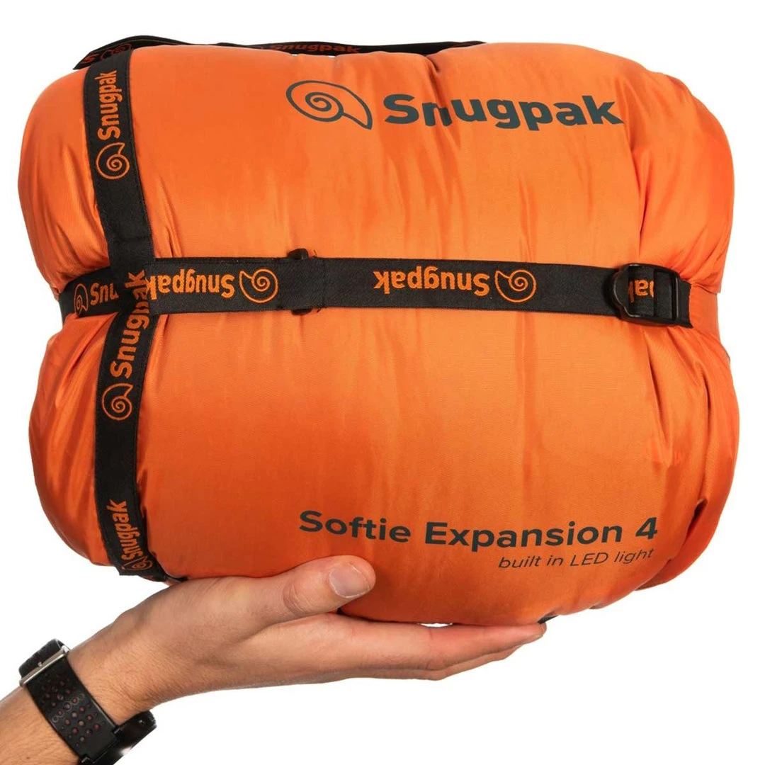 SNUGPAK SOFTIE EXPANSION 4 | Mummy Shaped 3 Season Sleeping Bag, -10°C SNUGPAK SOFTIE EXPANSION 4 | Mummy Shaped 3 Season Sleeping Bag, -10°C