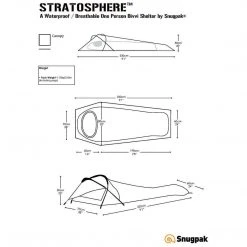 SNUGPAK STRATOSPHERE | One-Person Waterproof Bivvi Shelter Tent 21 SNUGPAK STRATOSPHERE | One-Person Waterproof Bivvi Shelter Tent