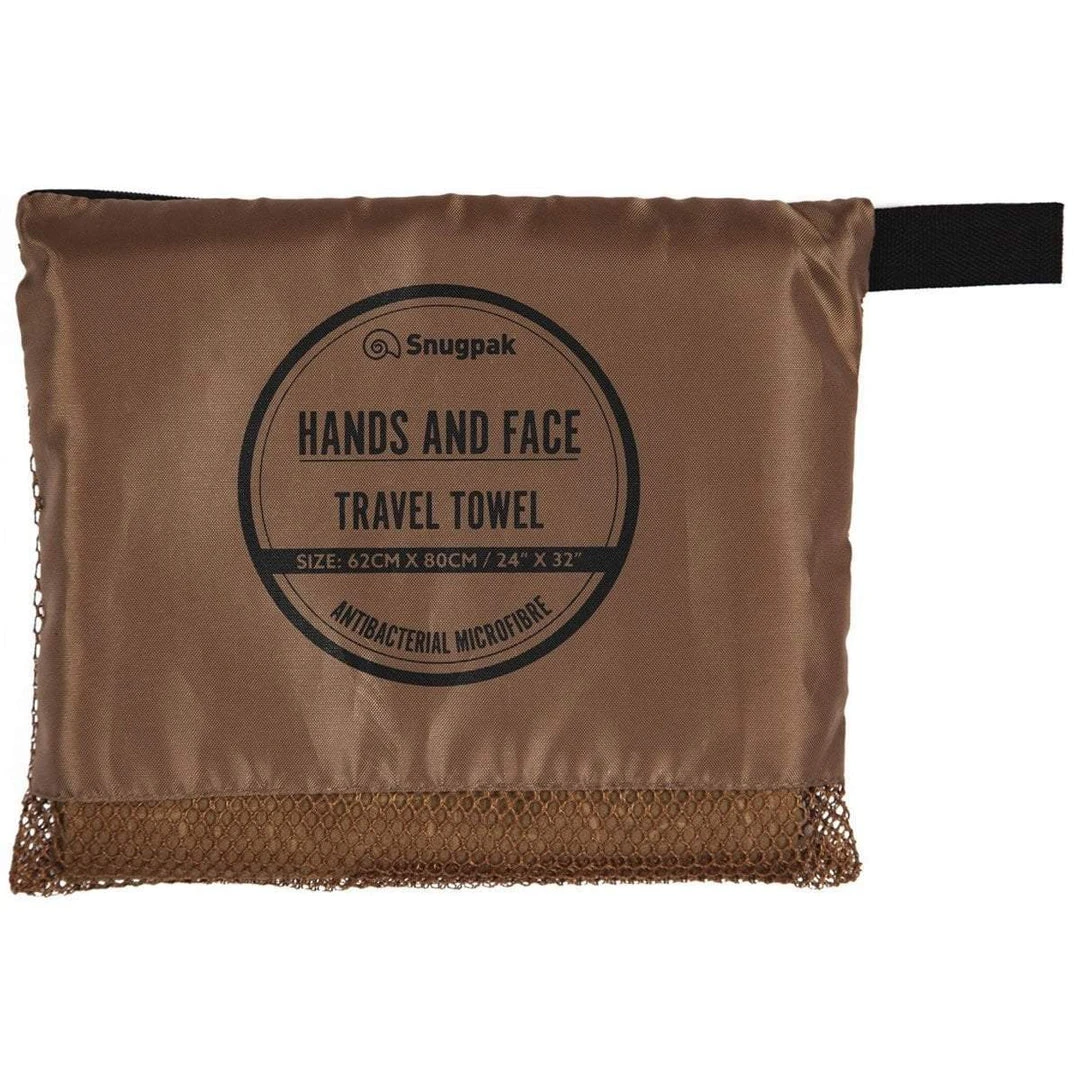 SNUGPAK TRAVEL TOWEL HANDS & FACE | Microfibre, 62cm X 80cm Camping & Survival 2 SNUGPAK TRAVEL TOWEL HANDS & FACE | Microfibre, 62cm X 80cm Camping & Survival