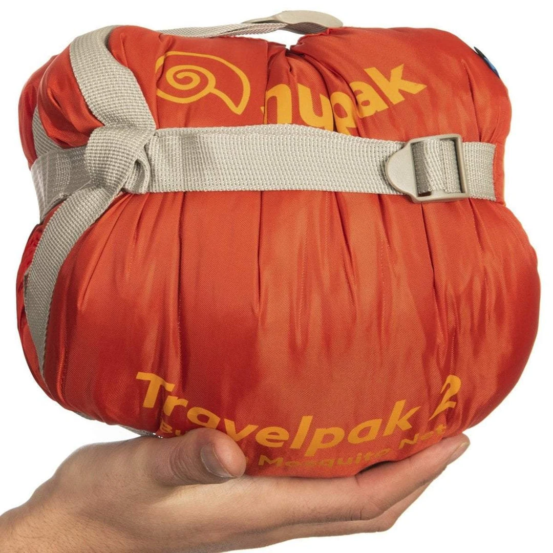 SNUGPAK TRAVELPAK 2 | Sleeping Bag With Built-In Mosquito Net, 2°C SNUGPAK TRAVELPAK 2 | Sleeping Bag With Built-In Mosquito Net, 2°C