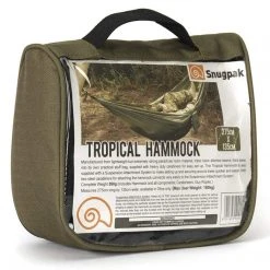 Hammocks SNUGPAK TROPICAL HAMMOCK | Easy Setup, Lightweight, Parachute Nylon 18 Hammocks SNUGPAK TROPICAL HAMMOCK | Easy Setup, Lightweight, Parachute Nylon