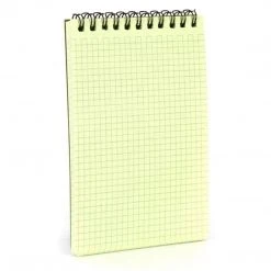 SNUGPAK WATER RESISTANT NOTEBOOK | Gridded Pages, 10cm X 15cm Camping & Survival
