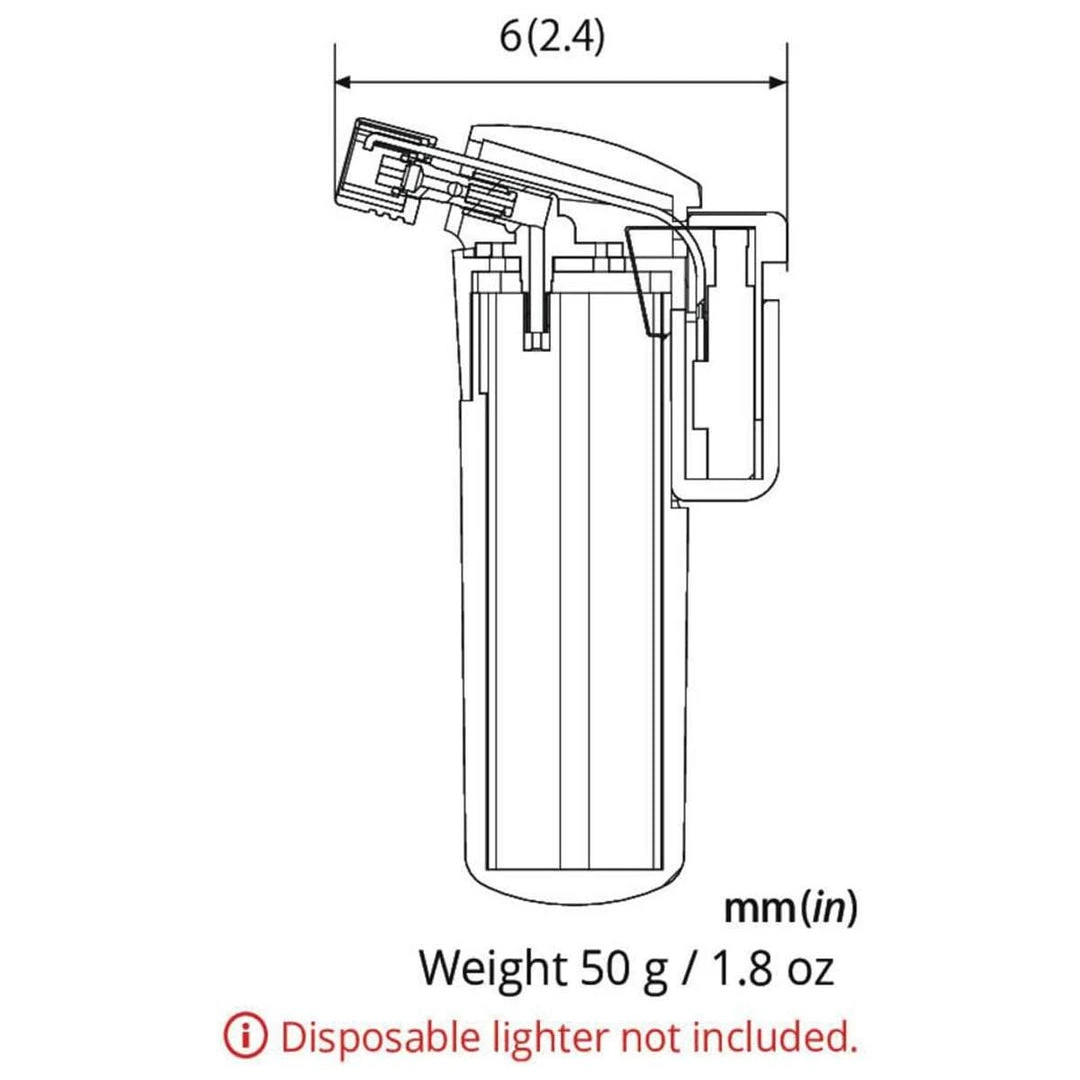 SOTO POCKET BLOW TORCH | Uses A Standard Refillable As Fuel Source 5 SOTO POCKET BLOW TORCH | Uses A Standard Refillable As Fuel Source