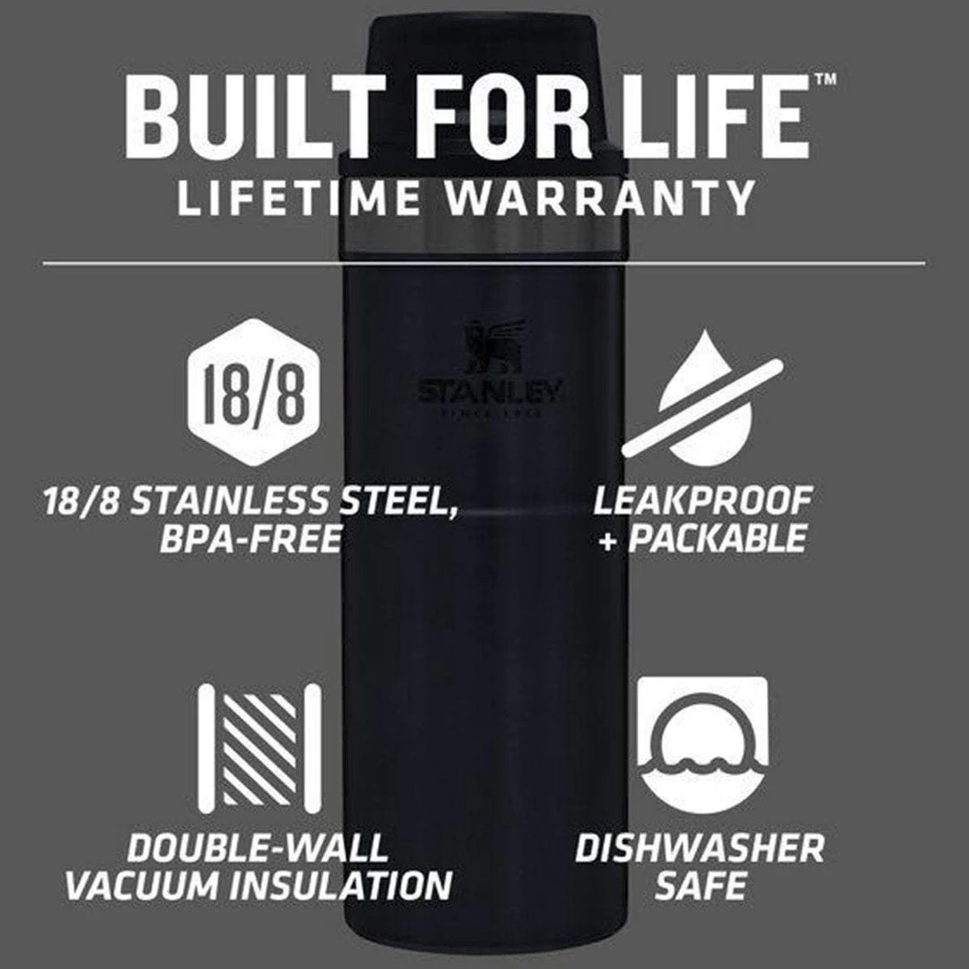 Camping & Survival STANLEY CLASSIC TRIGGER-ACTION TRAVEL MUG 0.47L | For Hot/Cold Drinks 8 Camping & Survival STANLEY CLASSIC TRIGGER-ACTION TRAVEL MUG 0.47L | For Hot/Cold Drinks