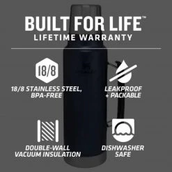 STANLEY CLASSIC VACUUM BOTTLE 1.4L | Thermal Flask, Hot/Cold Drinks