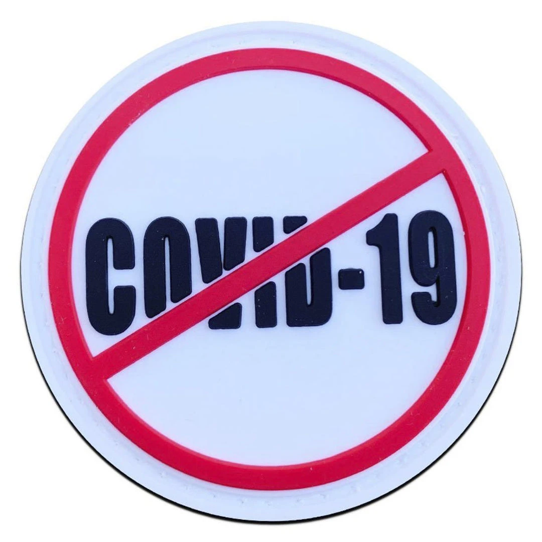 Unbranded Stop Covid-19 Patch Insignia & Patches 2 Unbranded Stop Covid-19 Patch Insignia & Patches
