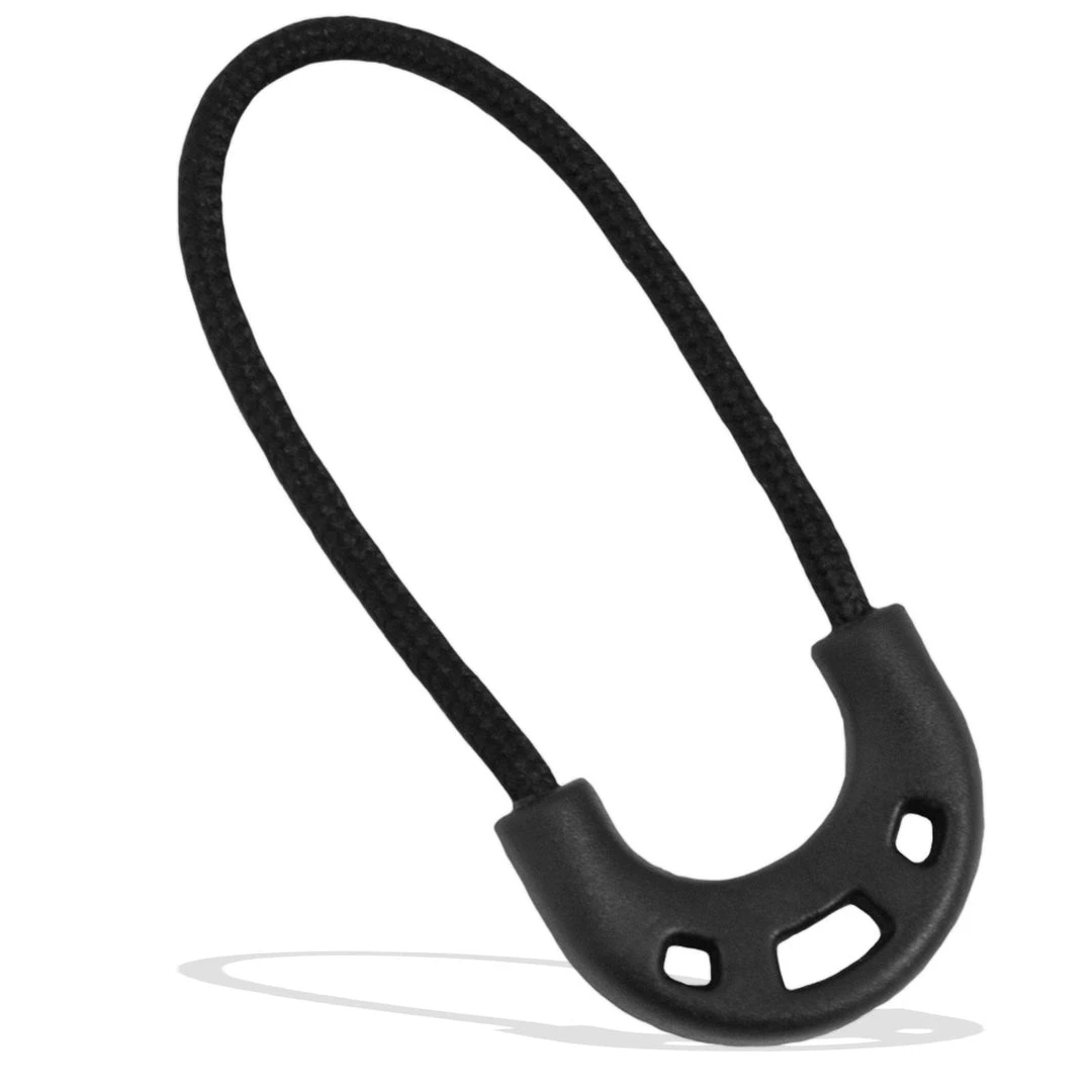 Bulldog Tactical Gear SURE CLASP ZIPPER PULL | Anti-Slip Replacement Zip Puller, Black Bulldog Tactical Gear SURE CLASP ZIPPER PULL | Anti-Slip Replacement Zip Puller, Black