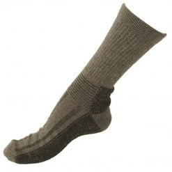Mil-Tec SWEDISH ARMY BOOT SOCKS | Men's Wool Blend Military Sock, Olive Green