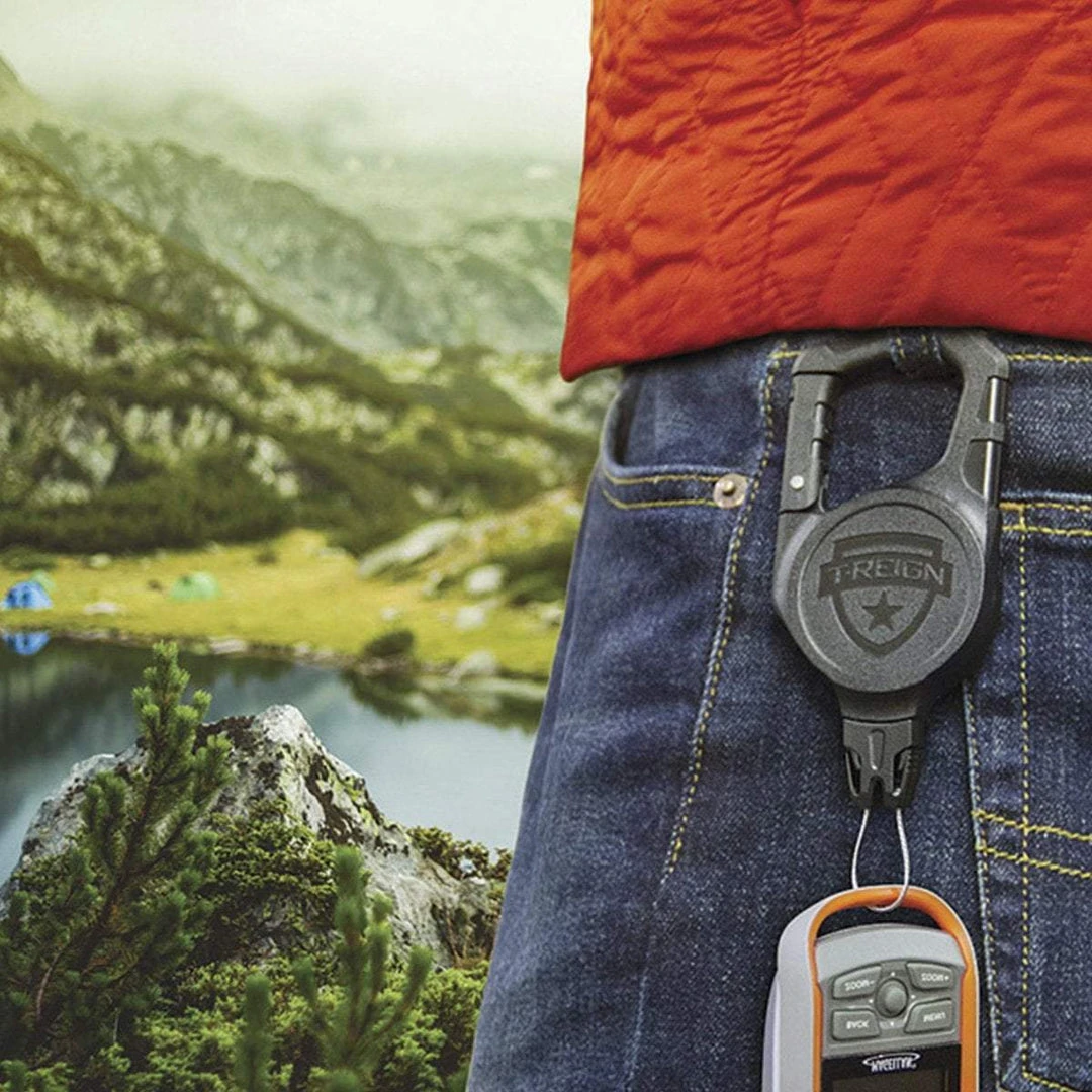 Boomerang Tool BOOMERANG STANDARD GEAR TETHER | Small Integrated Carabiner, 36" Cord 2 Boomerang Tool BOOMERANG STANDARD GEAR TETHER | Small Integrated Carabiner, 36" Cord