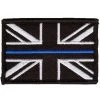 Unbranded Thin Blue Line Union Jack W/ Velcro Backing