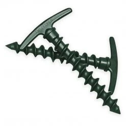 TW Kempton TWIZEL TENT PEGS | For Sand Or Soft Ground, Screw Design Polymer Peg