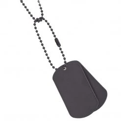 Unbranded Miscellaneous Items US-Army Type Stainless Steel Dog Tags