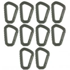 Bulldog Tactical Gear V2 TACTICAL LINK CARABINER | Plastic Accessory Karabiner, 5.5cm X 8.5cm Other Bag Accessories