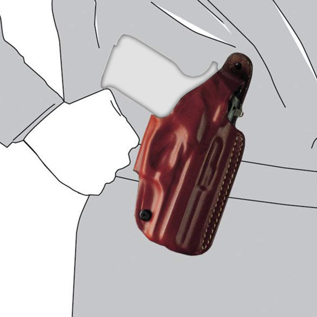 Vega Holster Equipment VEGA N1 | Leather Belt Holster With Quick Release, Glock 17/22/31/37 4 Vega Holster Equipment VEGA N1 | Leather Belt Holster With Quick Release, Glock 17/22/31/37