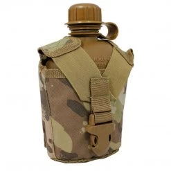 Viper Tactical VIPER WATER BOTTLE & POUCH | Military Canteen & MOLLE Holder, 950ml Camping & Survival