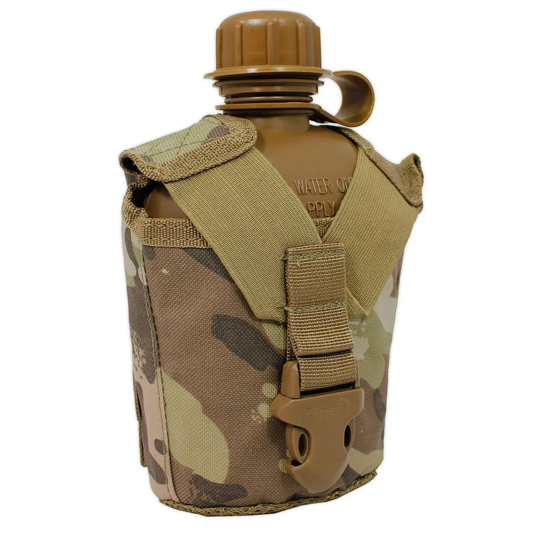 Viper Tactical VIPER WATER BOTTLE & POUCH | Military Canteen & MOLLE Holder, 950ml Camping & Survival 1 Viper Tactical VIPER WATER BOTTLE & POUCH | Military Canteen & MOLLE Holder, 950ml Camping & Survival