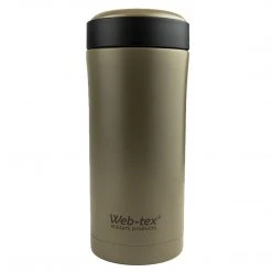 WEB-TEX AMMO POUCH FLASK | Small Military Thermus With Screw Top 330ml Camping & Survival