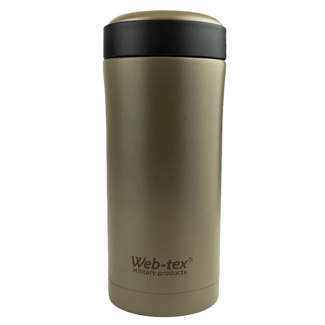 WEB-TEX AMMO POUCH FLASK | Small Military Thermus With Screw Top 330ml Camping & Survival 1 WEB-TEX AMMO POUCH FLASK | Small Military Thermus With Screw Top 330ml Camping & Survival