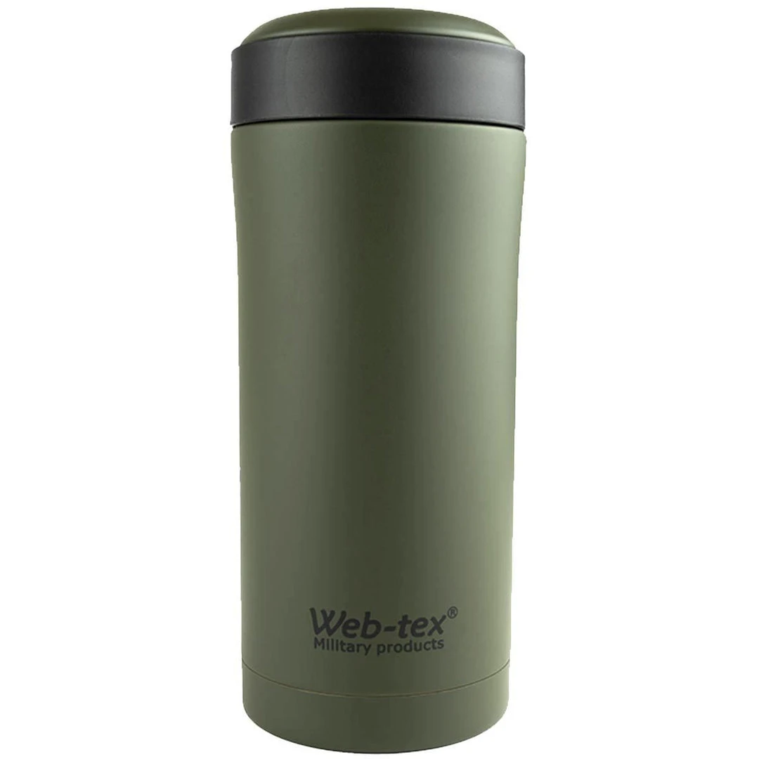 WEB-TEX AMMO POUCH FLASK | Small Military Thermus With Screw Top 330ml Camping & Survival 3 WEB-TEX AMMO POUCH FLASK | Small Military Thermus With Screw Top 330ml Camping & Survival