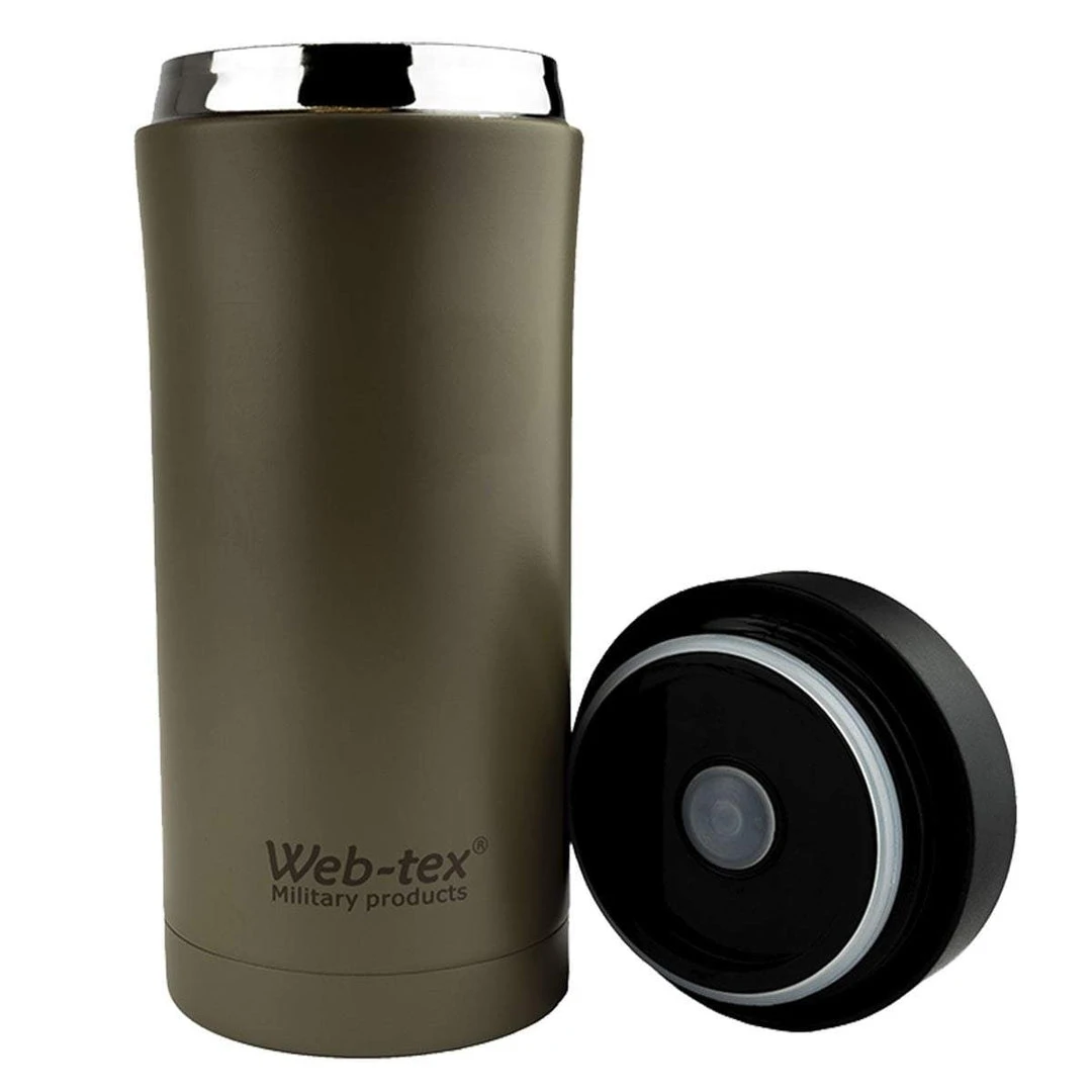 WEB-TEX AMMO POUCH FLASK | Small Military Thermus With Screw Top 330ml Camping & Survival 6 WEB-TEX AMMO POUCH FLASK | Small Military Thermus With Screw Top 330ml Camping & Survival