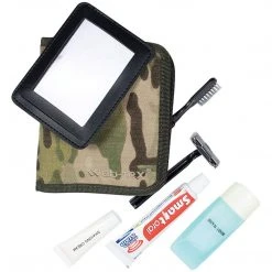 WEB-TEX WASH KIT | Complete Set With Toiletries And Pouch, 15cm X 13cm Camping & Survival