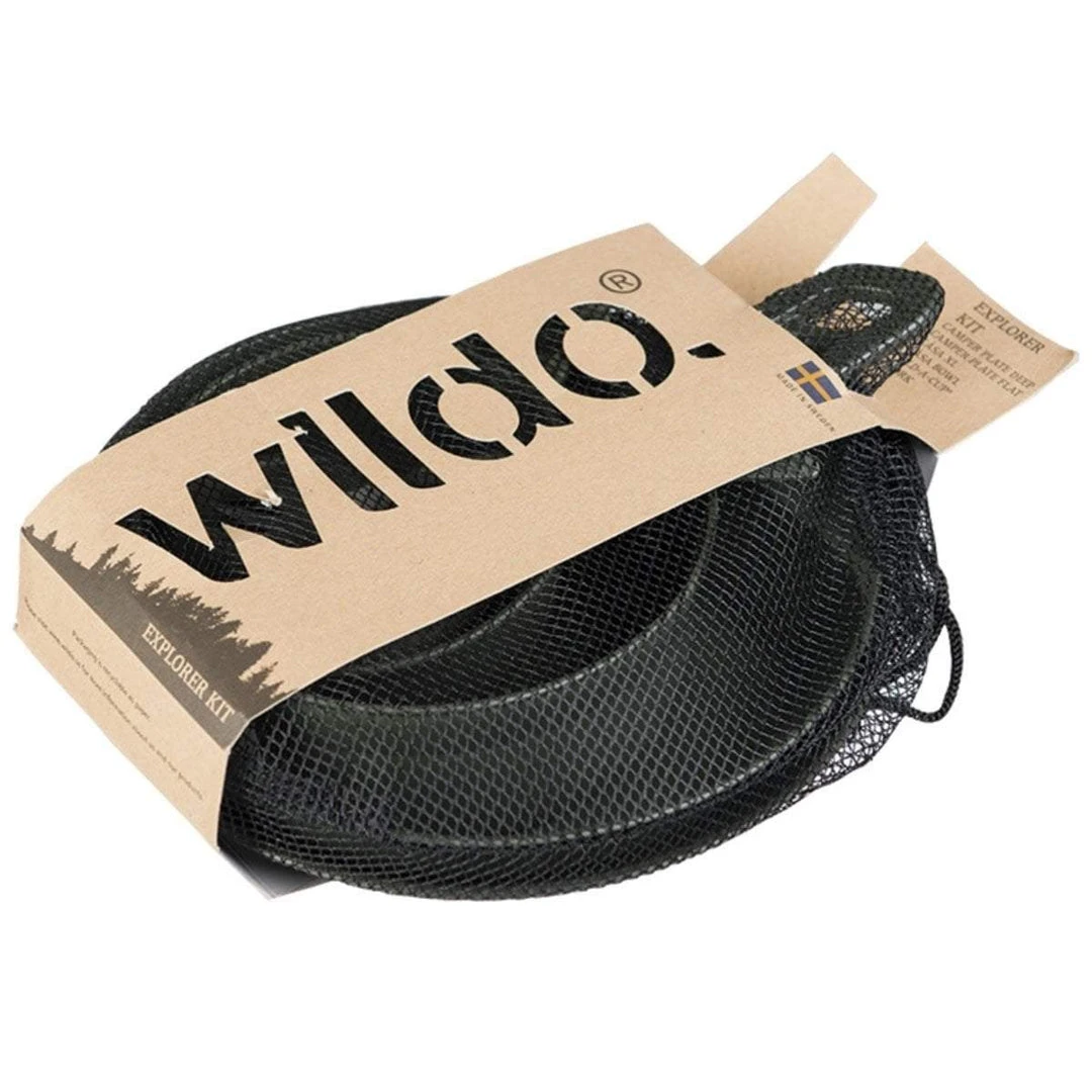 Camping & Survival WILDO EXPLORER 6-PIECE MESS KIT GREEN | Plastic Camping Tableware Set 2 Camping & Survival WILDO EXPLORER 6-PIECE MESS KIT GREEN | Plastic Camping Tableware Set