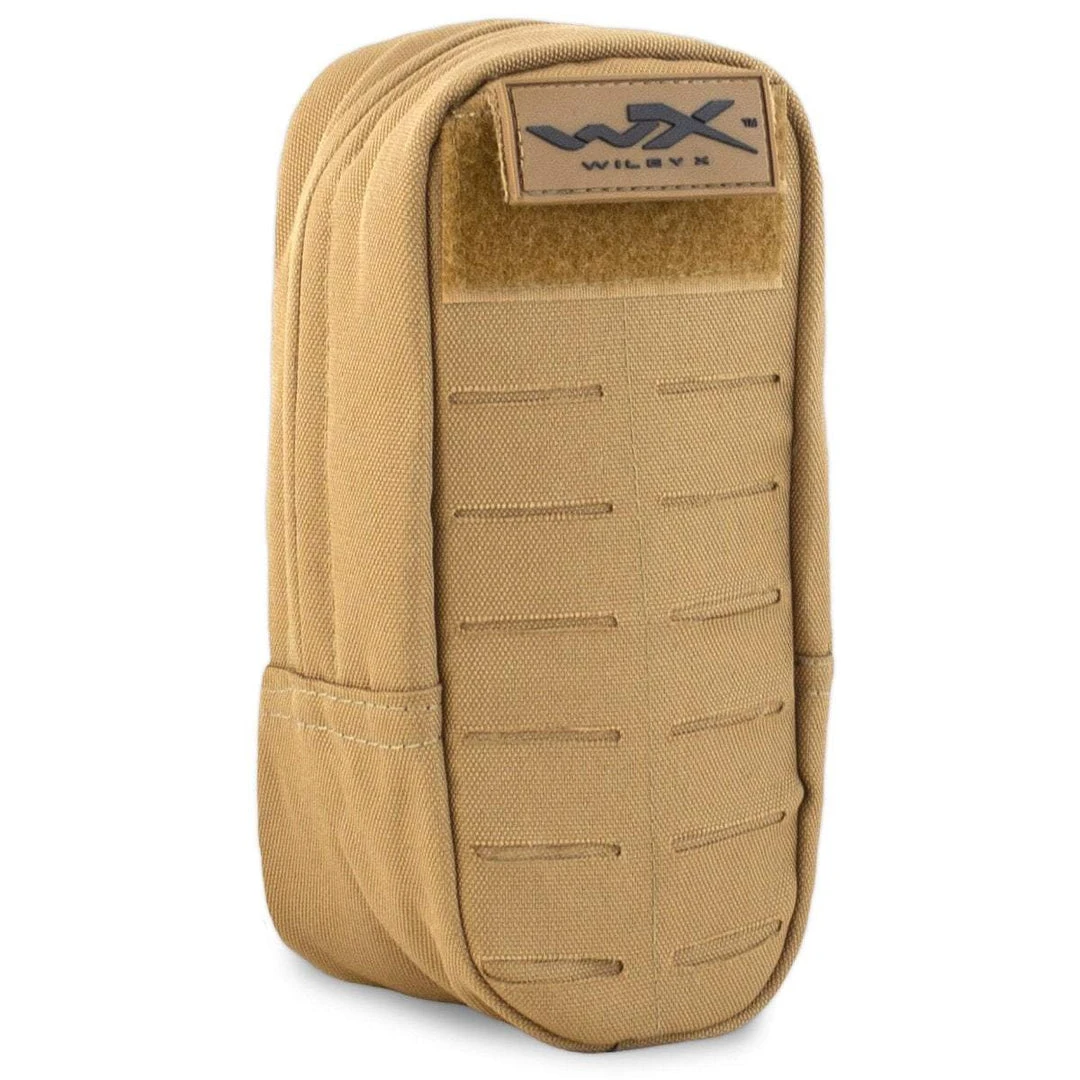 Wiley X Pouches & Holders TACTICAL EYEWEAR POUCH | Wiley-X Glasses Case, Tan Wiley X Pouches & Holders TACTICAL EYEWEAR POUCH | Wiley-X Glasses Case, Tan