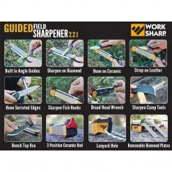 Camping & Survival Work Sharp Guided Field Sharpener