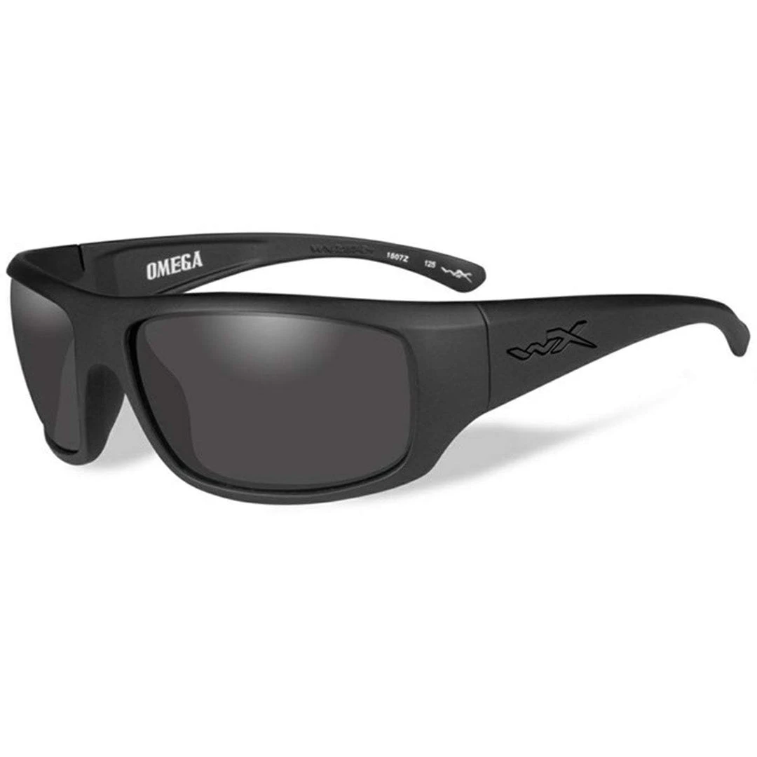 Wiley X WX OMEGA | Wiley-X Tactical Sunglasses, Matte Black, Smoke Grey Lenses 1 Wiley X WX OMEGA | Wiley-X Tactical Sunglasses, Matte Black, Smoke Grey Lenses
