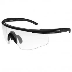 Wiley X WX SABER ADVANCED | Wiley-X Ballistic Glasses, Matte Black, Clear Lens Equipment