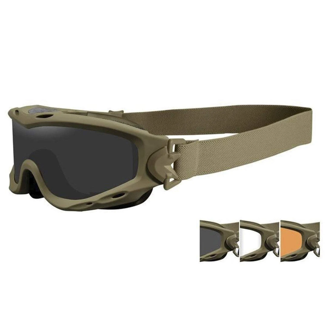 Wiley X Equipment WX SPEAR | Wiley-X Tactical Goggles, Grey/Clear/Light Rust Lenses 2 Wiley X Equipment WX SPEAR | Wiley-X Tactical Goggles, Grey/Clear/Light Rust Lenses