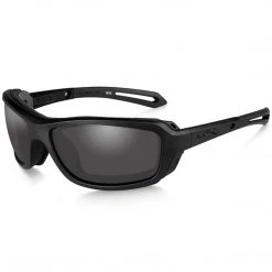Wiley X WX WAVE | Wiley-X Tactical Sunglasses, Matte Black, Smoke Grey Lenses